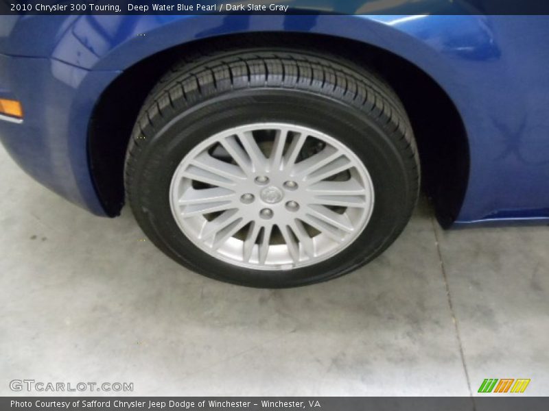 Deep Water Blue Pearl / Dark Slate Gray 2010 Chrysler 300 Touring