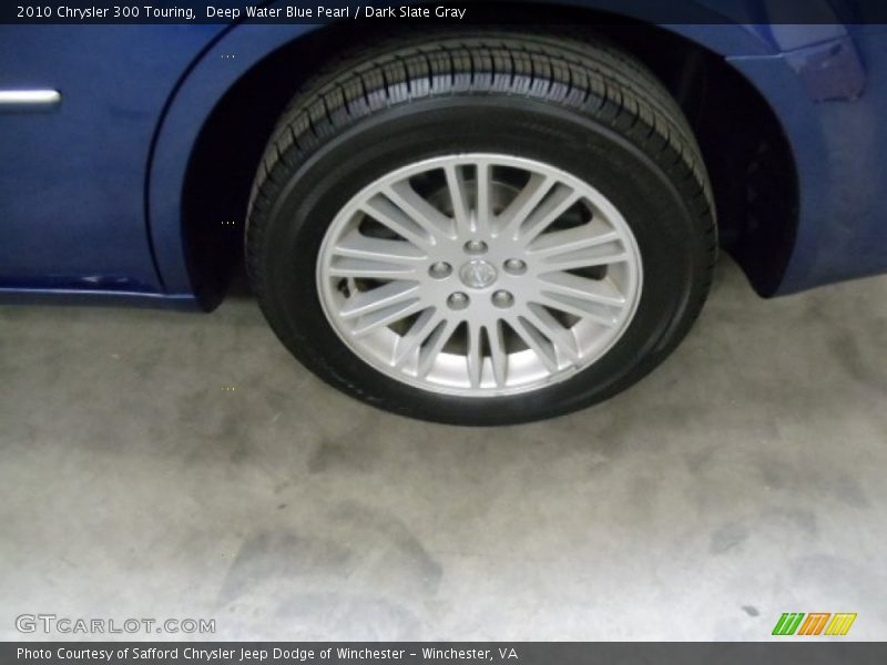 Deep Water Blue Pearl / Dark Slate Gray 2010 Chrysler 300 Touring