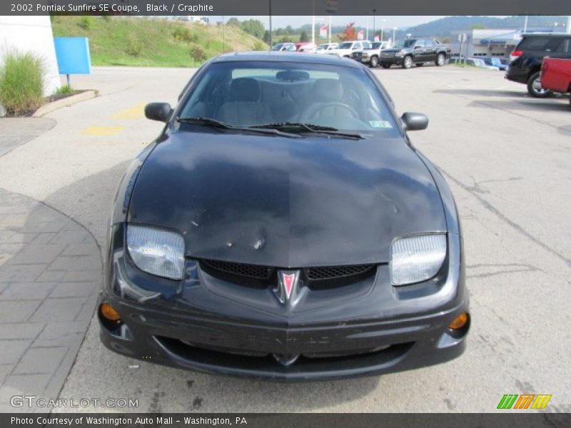 Black / Graphite 2002 Pontiac Sunfire SE Coupe