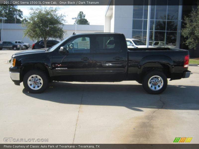 Onyx Black / Dark Titanium 2011 GMC Sierra 1500 SL Crew Cab