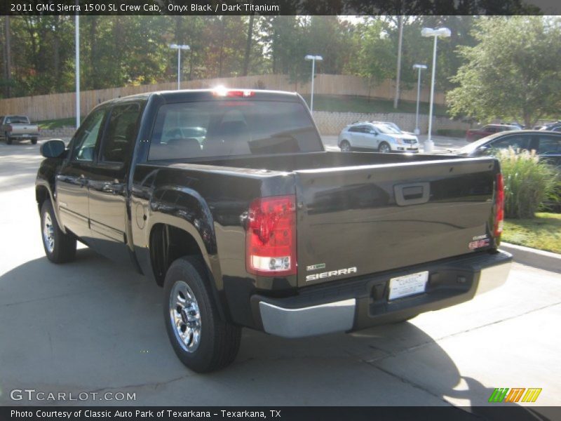 Onyx Black / Dark Titanium 2011 GMC Sierra 1500 SL Crew Cab