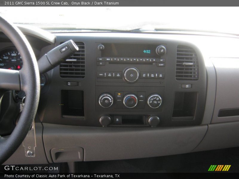 Onyx Black / Dark Titanium 2011 GMC Sierra 1500 SL Crew Cab