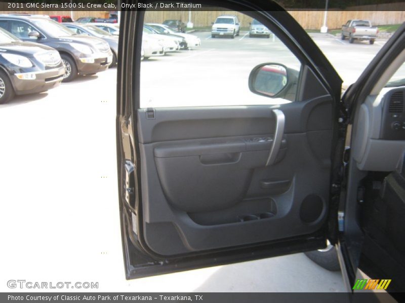 Onyx Black / Dark Titanium 2011 GMC Sierra 1500 SL Crew Cab