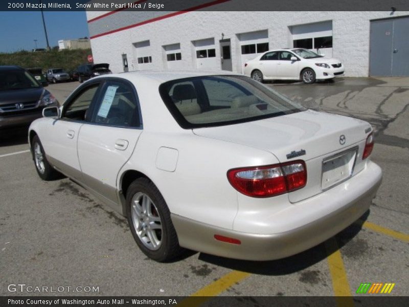 Snow White Pearl Mica / Beige 2000 Mazda Millenia