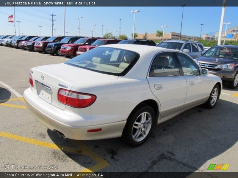 Snow White Pearl Mica / Beige 2000 Mazda Millenia