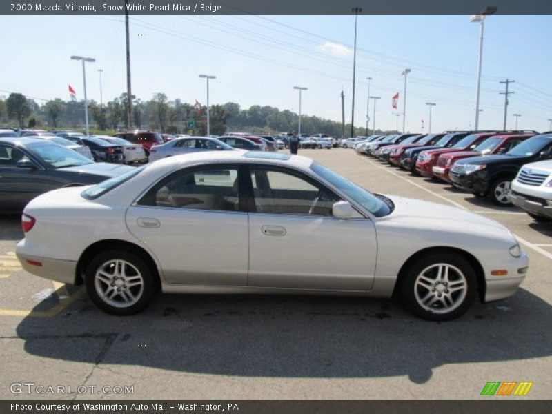 Snow White Pearl Mica / Beige 2000 Mazda Millenia