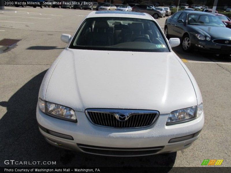 Snow White Pearl Mica / Beige 2000 Mazda Millenia