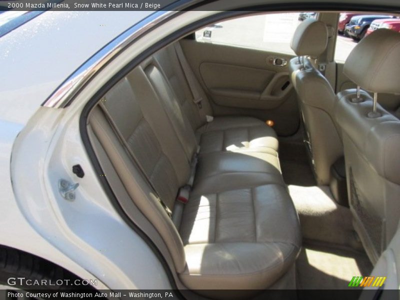 Snow White Pearl Mica / Beige 2000 Mazda Millenia