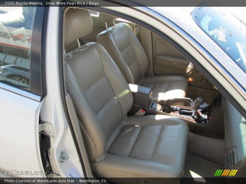 Snow White Pearl Mica / Beige 2000 Mazda Millenia