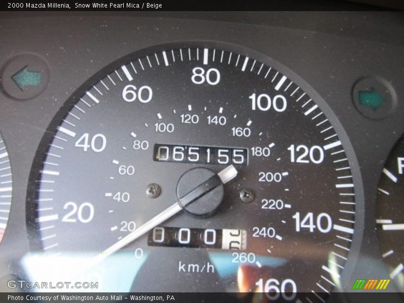 Snow White Pearl Mica / Beige 2000 Mazda Millenia