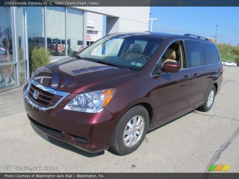 Dark Cherry Pearl / Ivory 2009 Honda Odyssey EX-L
