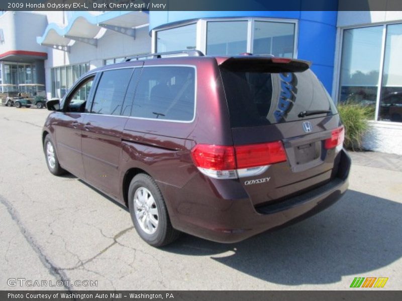 Dark Cherry Pearl / Ivory 2009 Honda Odyssey EX-L