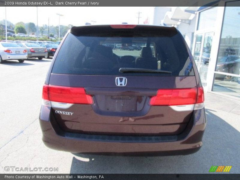 Dark Cherry Pearl / Ivory 2009 Honda Odyssey EX-L