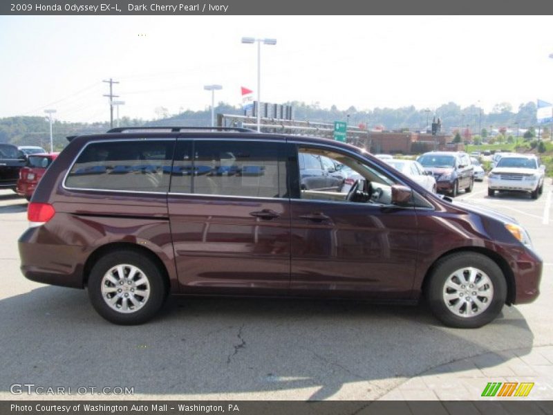 Dark Cherry Pearl / Ivory 2009 Honda Odyssey EX-L