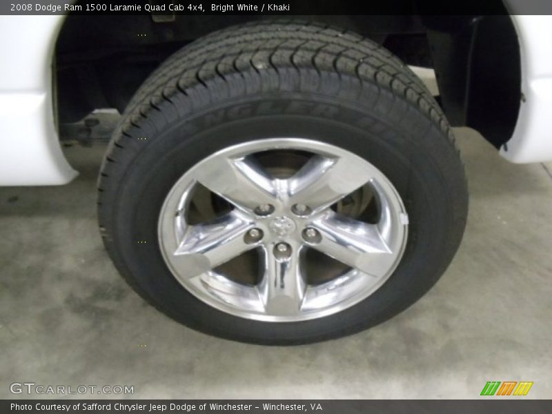  2008 Ram 1500 Laramie Quad Cab 4x4 Wheel