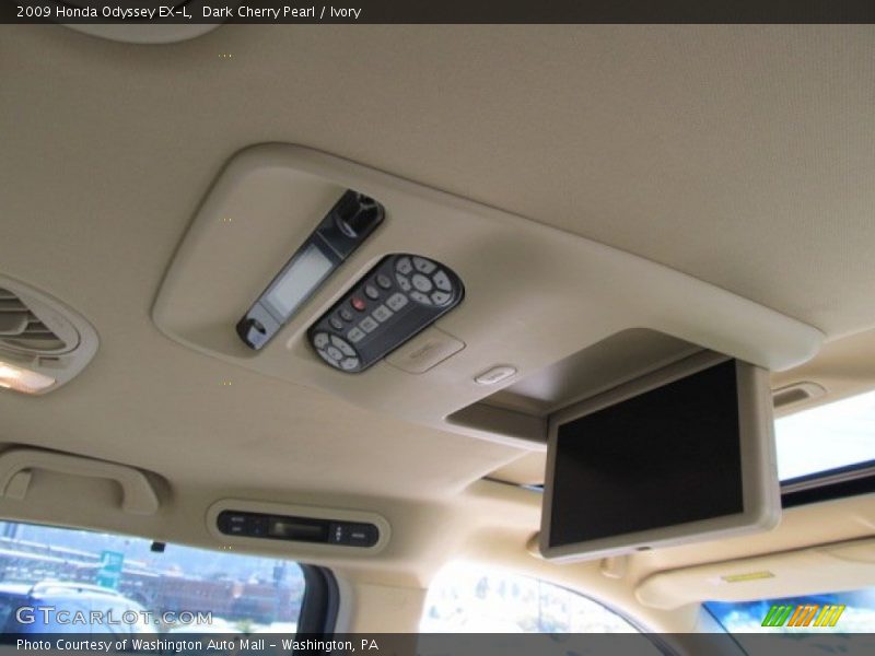 Dark Cherry Pearl / Ivory 2009 Honda Odyssey EX-L
