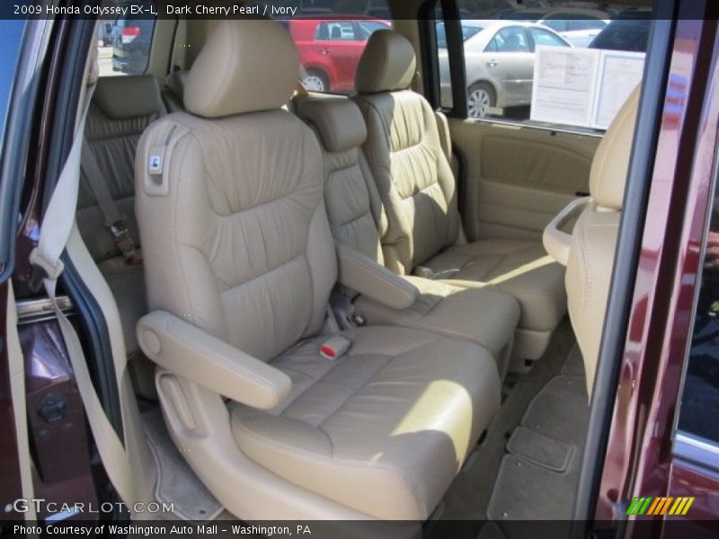 Dark Cherry Pearl / Ivory 2009 Honda Odyssey EX-L