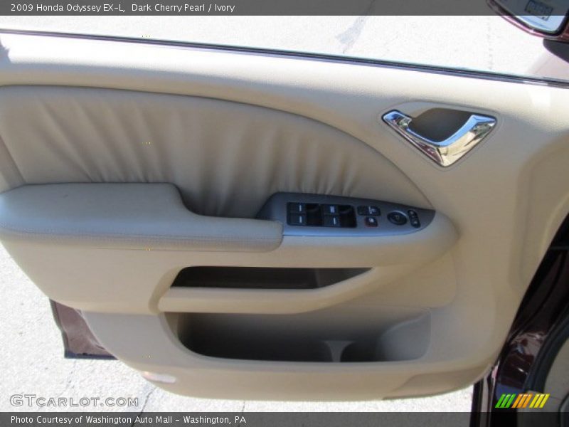 Dark Cherry Pearl / Ivory 2009 Honda Odyssey EX-L