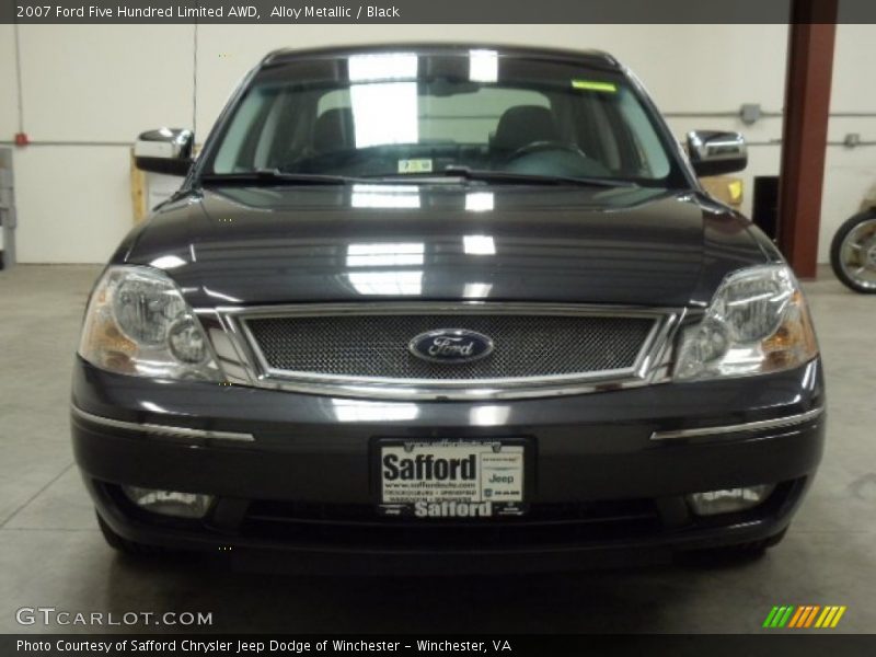 Alloy Metallic / Black 2007 Ford Five Hundred Limited AWD