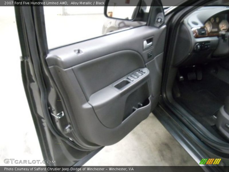 Alloy Metallic / Black 2007 Ford Five Hundred Limited AWD