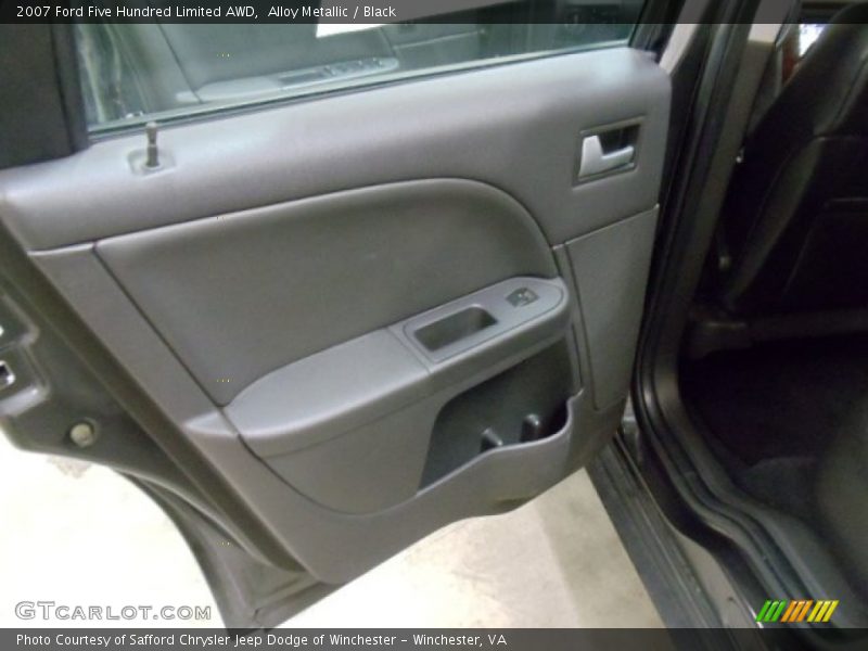 Alloy Metallic / Black 2007 Ford Five Hundred Limited AWD