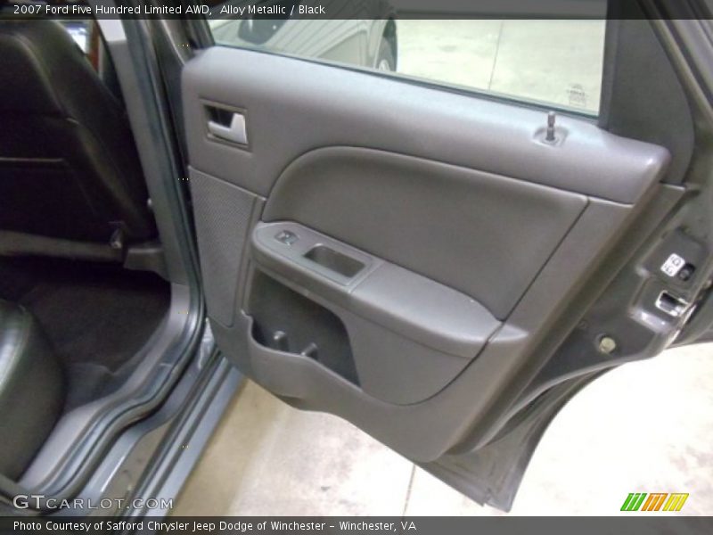 Alloy Metallic / Black 2007 Ford Five Hundred Limited AWD
