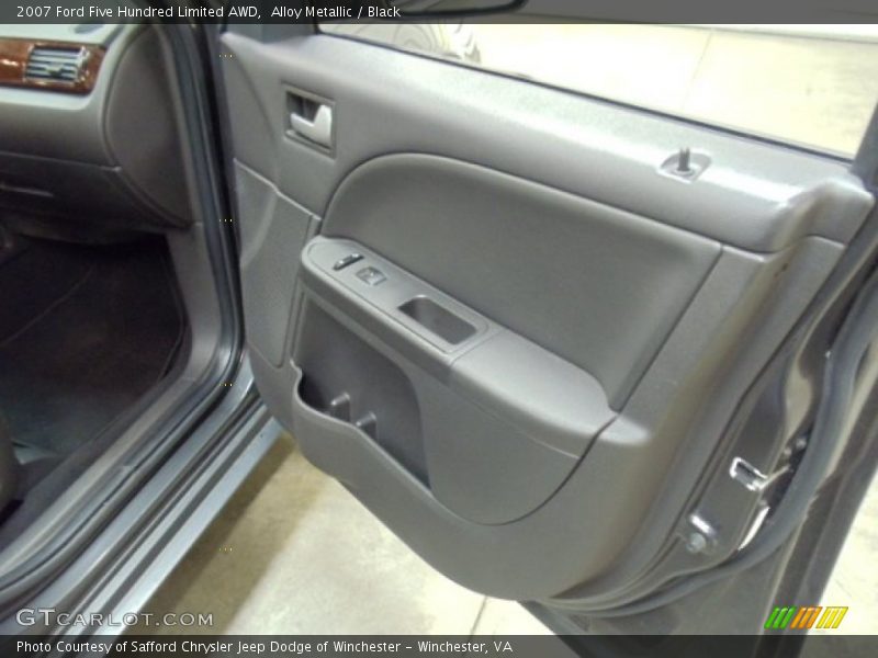 Alloy Metallic / Black 2007 Ford Five Hundred Limited AWD