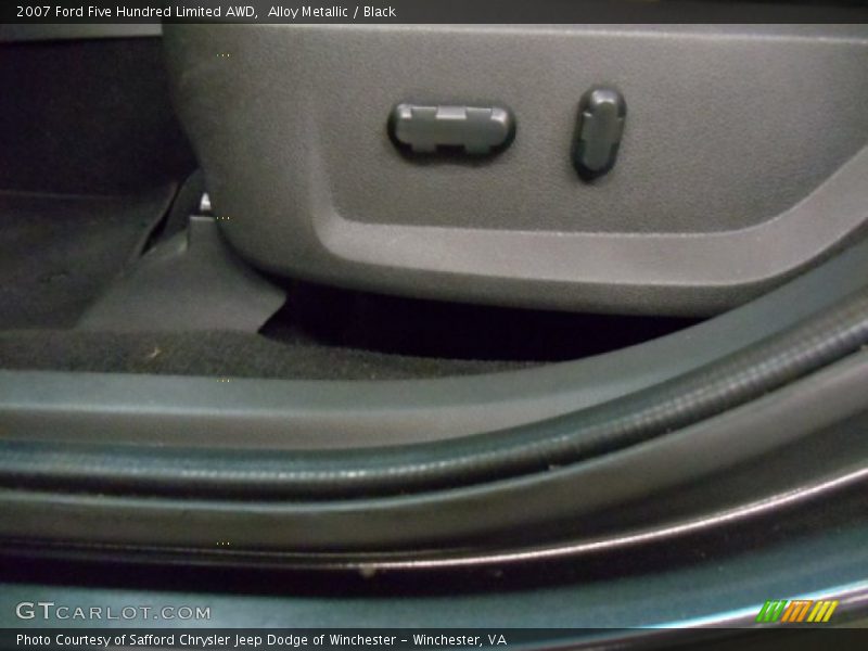 Alloy Metallic / Black 2007 Ford Five Hundred Limited AWD