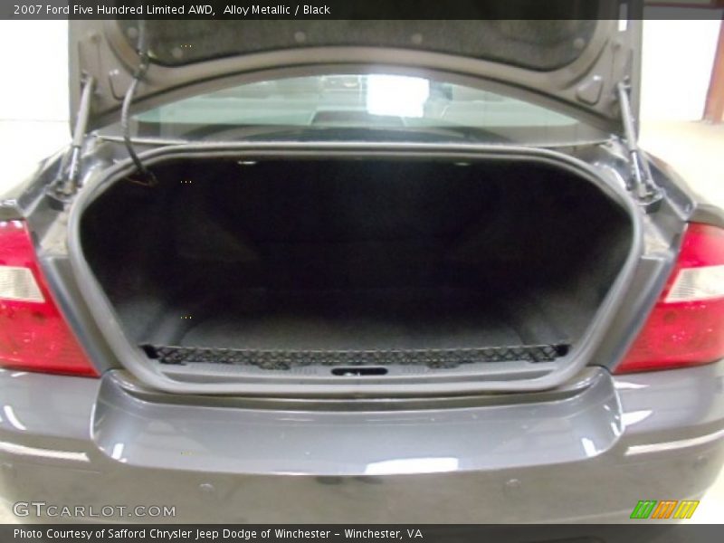 Alloy Metallic / Black 2007 Ford Five Hundred Limited AWD