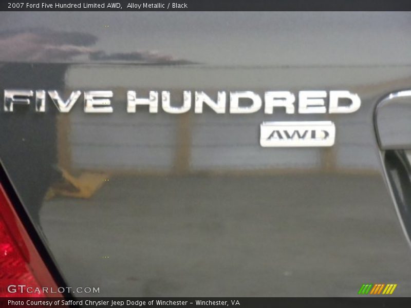  2007 Five Hundred Limited AWD Logo