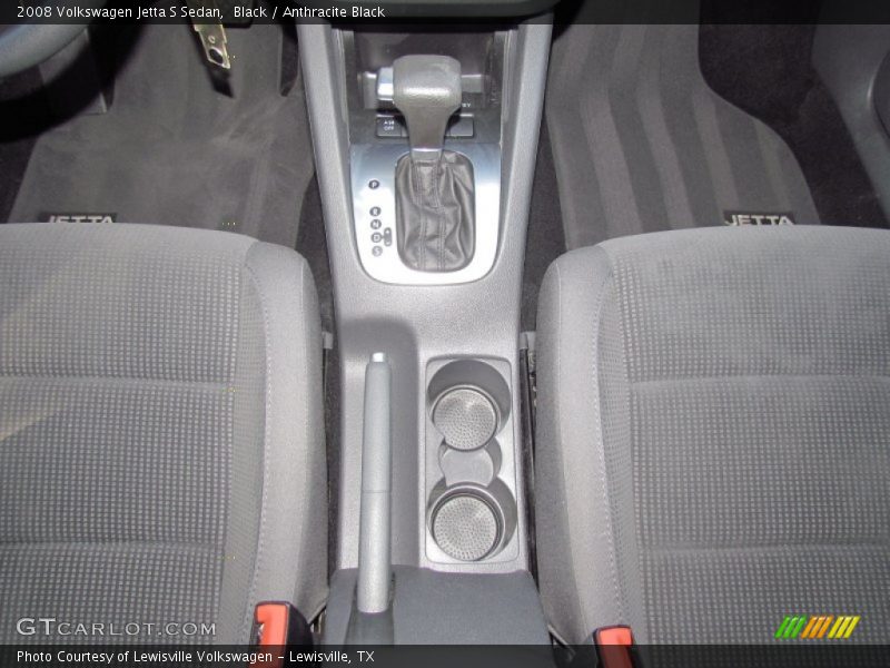 Black / Anthracite Black 2008 Volkswagen Jetta S Sedan