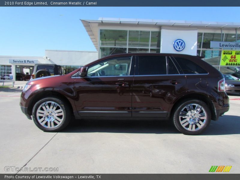 Cinnamon Metallic / Camel 2010 Ford Edge Limited