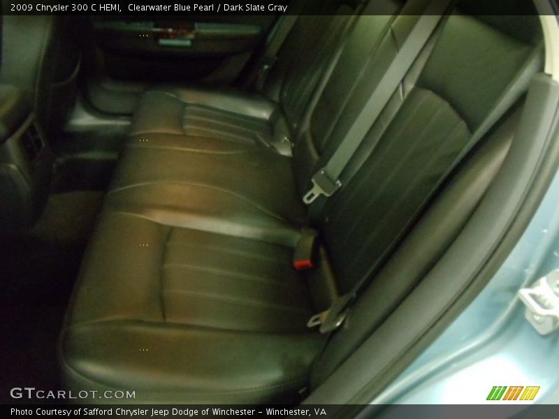 Clearwater Blue Pearl / Dark Slate Gray 2009 Chrysler 300 C HEMI