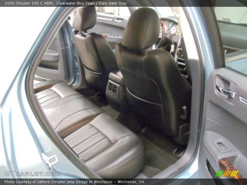 Clearwater Blue Pearl / Dark Slate Gray 2009 Chrysler 300 C HEMI