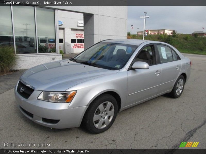 Bright Silver / Gray 2006 Hyundai Sonata GL