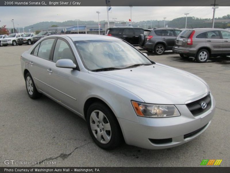 Bright Silver / Gray 2006 Hyundai Sonata GL