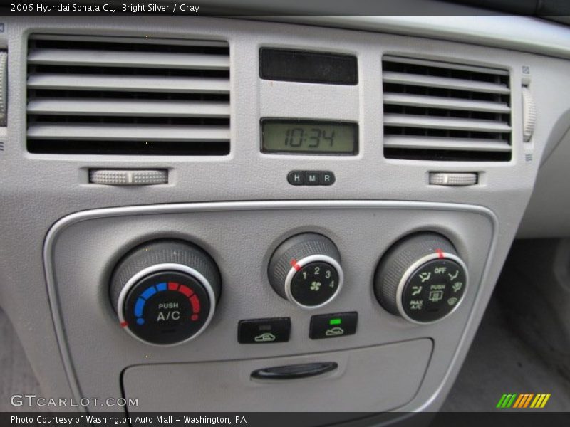 Bright Silver / Gray 2006 Hyundai Sonata GL