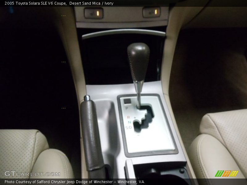 Desert Sand Mica / Ivory 2005 Toyota Solara SLE V6 Coupe