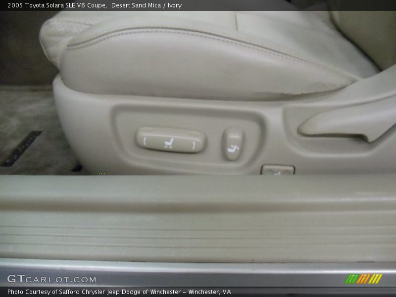 Desert Sand Mica / Ivory 2005 Toyota Solara SLE V6 Coupe