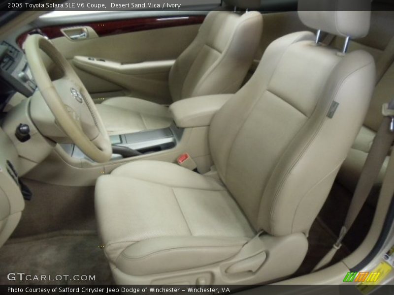 Desert Sand Mica / Ivory 2005 Toyota Solara SLE V6 Coupe
