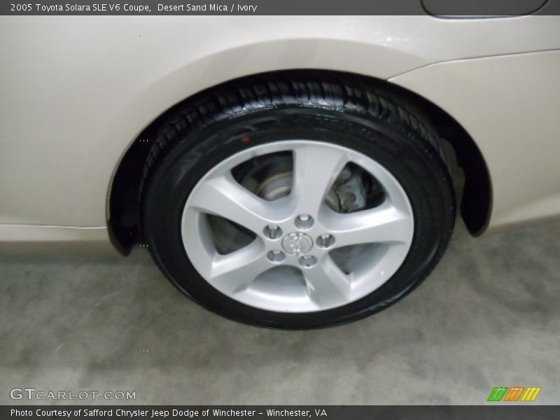 Desert Sand Mica / Ivory 2005 Toyota Solara SLE V6 Coupe