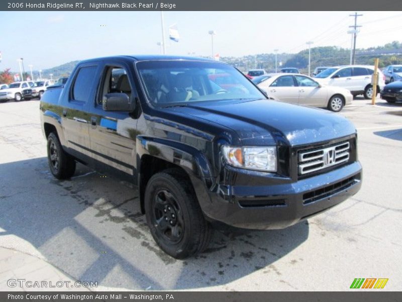 Nighthawk Black Pearl / Beige 2006 Honda Ridgeline RT