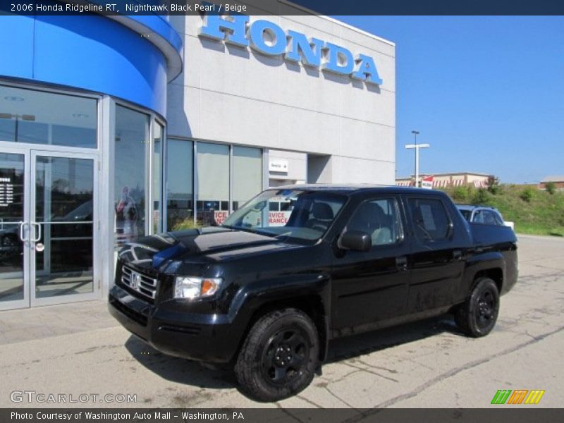 Nighthawk Black Pearl / Beige 2006 Honda Ridgeline RT