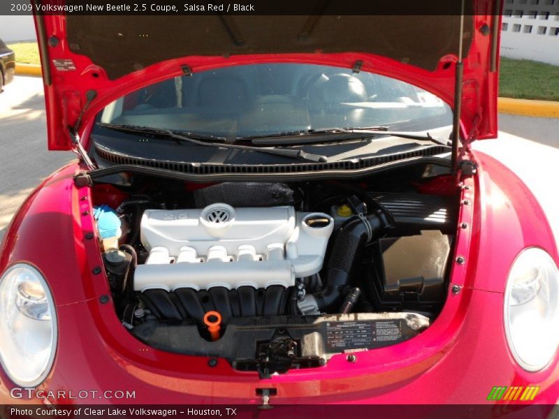 Salsa Red / Black 2009 Volkswagen New Beetle 2.5 Coupe
