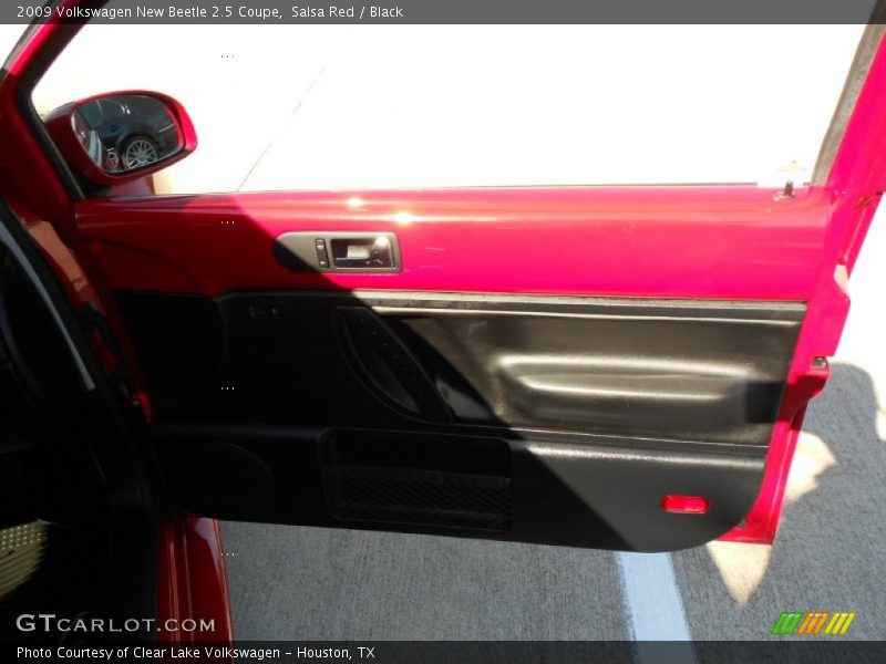 Salsa Red / Black 2009 Volkswagen New Beetle 2.5 Coupe