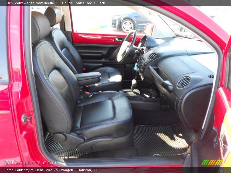 Salsa Red / Black 2009 Volkswagen New Beetle 2.5 Coupe