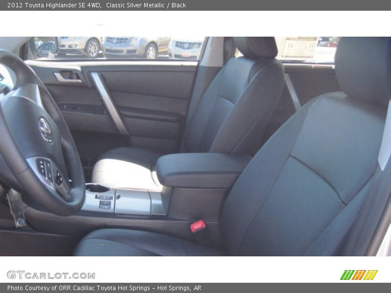 Classic Silver Metallic / Black 2012 Toyota Highlander SE 4WD