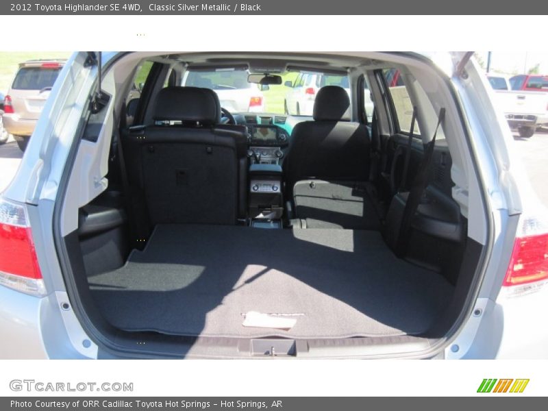 Classic Silver Metallic / Black 2012 Toyota Highlander SE 4WD