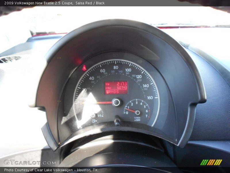 Salsa Red / Black 2009 Volkswagen New Beetle 2.5 Coupe