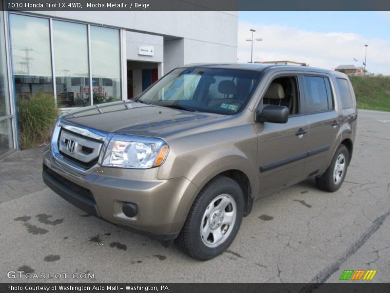 Mocha Metallic / Beige 2010 Honda Pilot LX 4WD
